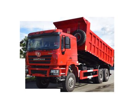 China Shaanxi automobile f3000 six drive dump truck 380hp quote for sale