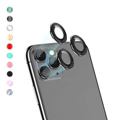 China Easy Install Hot Sales Lens For Max 11 Pro/11 Pro With 3 Packs Camera Lens Protector Tempered Glass Screen Protector For Iphone for sale