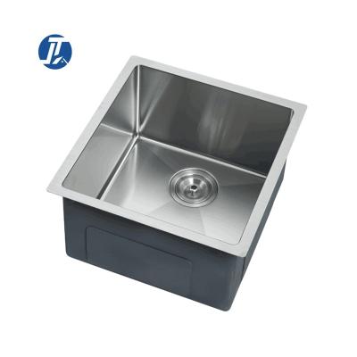 China Without Faucet Jietaijiaju Manufacturing Professional Stainless Steel Sink Single Type Above Counter Kitchen Sink Handmade for sale