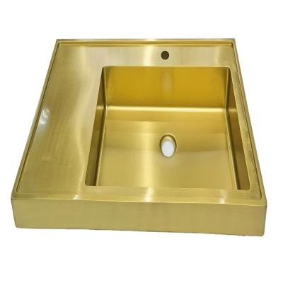 China Without Faucet 700x480 Wholesale Large Rose Gold Undermount Stainless Steel Handmade Kitchen Sink for sale