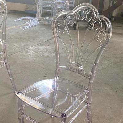 China Morden event clear transparent resin acrylic chiavari phoenix phoenix chair for sale