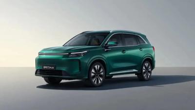 China DFSK E5 Plus 7 asientos híbrido SUV de 3 filas Vehículos enchufables con autonomía de 120 km/165 km en venta