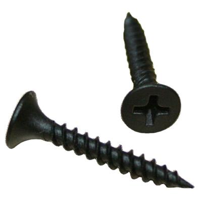 China Fine And Coarse Thread Bugle Head Drywall Screw Black/Grey Phosphated en venta