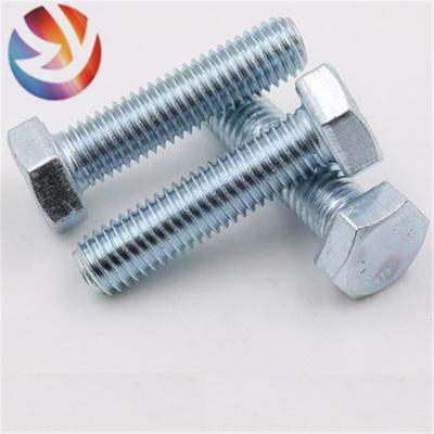 Cina Tornillos Factory in Handan DIN933/DIN931 Hex Bolt Galcanized in vendita