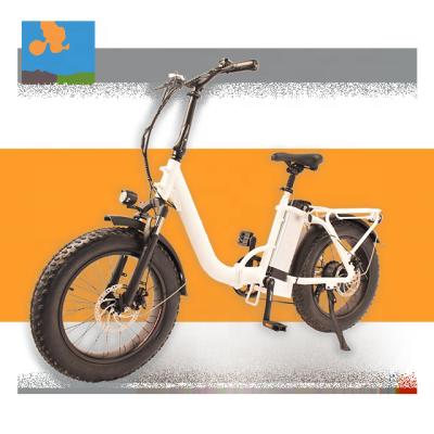 China Aluminum Alloy RaiderExpand-45F Folding Snow Bike 20inch Fat Tire Cheap Electric Bike Electric Bicycle Adult Price for sale