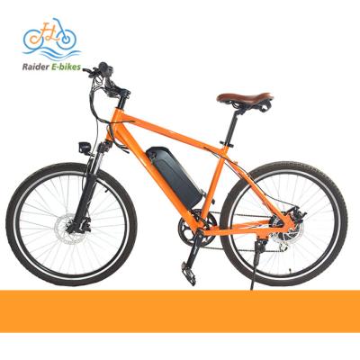 China Cheap RaiderRace-607 Aluminum Alloy 26inch All Electric Bike 48V500W Terrain City Electric Road Electric Bike Hybrid Ebike Adult for sale