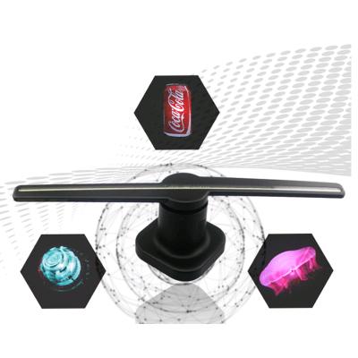 China Indoor 3D Hologram Advertising Show LED Fan Photos And Videos Naked Eye LED Fan for sale