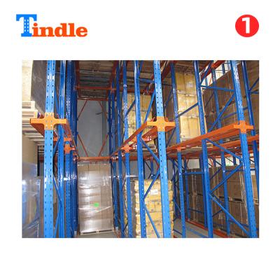 China Corrosion Protection Storage Rack Shelf Drive In Cold Rack Food Factory Pallet Racking for sale