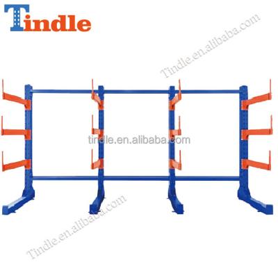 China Corrosion protection steel shelving cantilever rack for steel tube cantilever drawing CAD design for sale