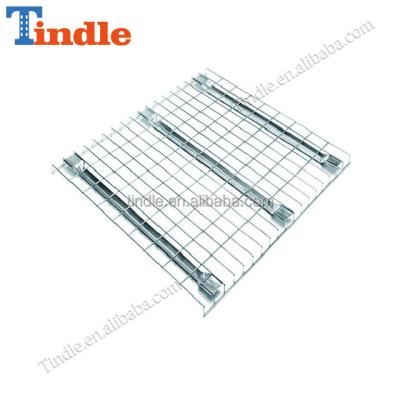 China Corrosion Protection Wire Decking Rack Galvanized Wire Shelf Rack Best Heavy Duty Wire Mesh Racking for sale