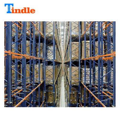 China Corrosion Protection Adjustable Radio Shuttle Racking System With Storage Warehouse for sale