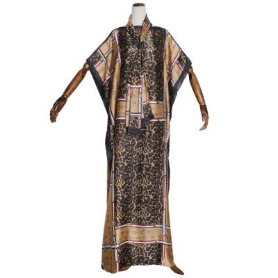 China Anti-Static African Design Dresses African Lady Dashiki Dresses Silk Dresses for sale