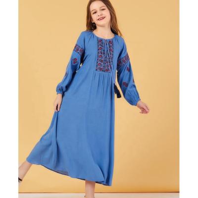 China Different design islamic thobe thobe girls kids islamic clothing abaya Daffah Thobes kaftan clothing for sale