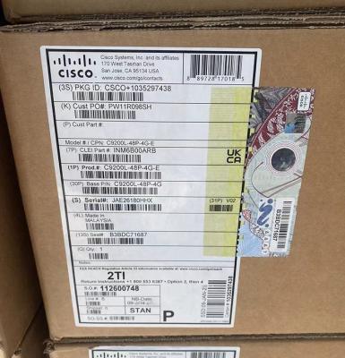 China LACP New original  C9200L-48P-4G-E  , 48-port PoE+ 4x1G uplink Network Switch for sale