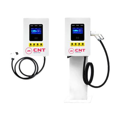 China EV Charger Home Type - 2 22kw Electric Vehicle Charging Wallbox Electric Car Station Fast Charger For Home CNT-DC for sale