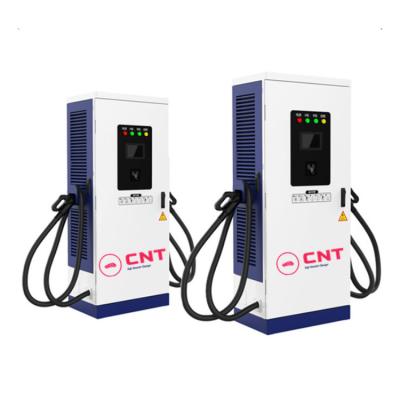 China DC Charger single ev gun electric car charging station ev charger 30kw floor standing ev charger CNTDC for sale