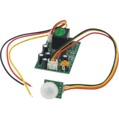 China Induction split module motion human body sensor pir DC5V delay relay output adjustable high level / low level customizable JL-286 for sale