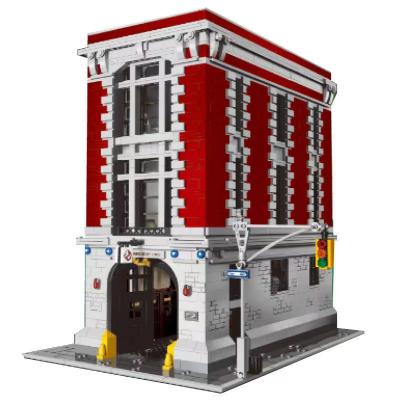 China Eco-friendly Material King 16001 180040 83001 Mold King Cadas lepins Ghostbusters Building Haunted House Street View building block toys for kids boys toy legoi for sale