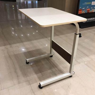 China Wholesale Adjustable Portable Foldable Side C (Height) Adjustable Height Over Bed Laptop Table With Wheels for sale