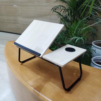 China Adjustable Foldable Laptop Desk (Height) Bed Tray Portable Notebook Table for Sofa for sale