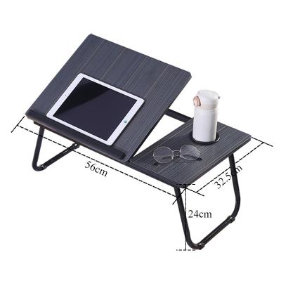 China High Quality Portable Folding Adjustable Folding Angle Logo Printing Folding Laptop Table For Bed for sale