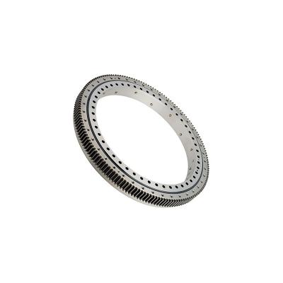 China Four Point Contact OEM Small Outer Teeth Swivel Ring Bearing for sale