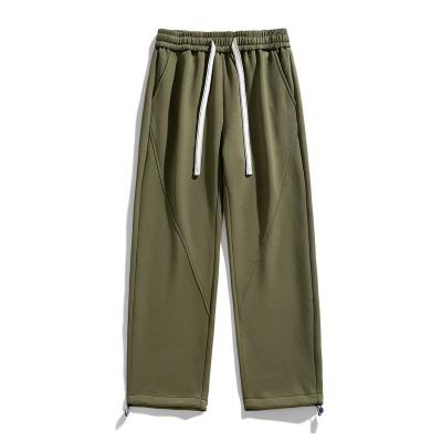 China Anti-wrinkle Custom High Quality 100% Cotton Men Sweat Pants Jogger Pants Plus Size Men's Pants & Trousers for sale