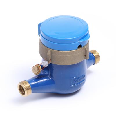 China pulse reed switch smart water flow meter r160 R160 wireless wifi water meter for sale