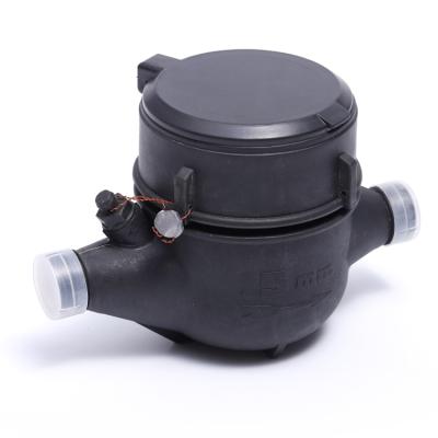 China ISO 4064 Brass Body Class B Dry Dial Multi Spray Plastic Water Meter for sale