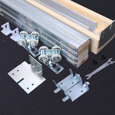 China Modern European Wood Pocket Doors Hardware Pocket Doors Aluminum Hardware for sale