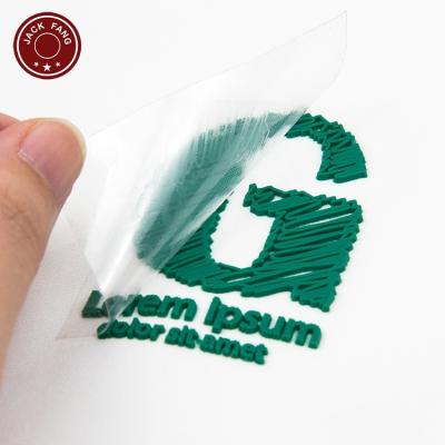 China Viable Custom Your Logo Printed Label White Label Tpu Heat Transfer Logo for sale