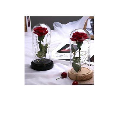 China Wholesale Colorful Eternal Beautiful Roses Music Box Cheap Preserved Roses Flower On Sale Musical Box Preserved Rose Eternal Love for sale