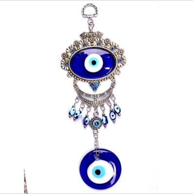 China Turkey CLASSIC 2021 Blue Evil Eye Wall Decoration Best Selling Indoor Pendant for sale