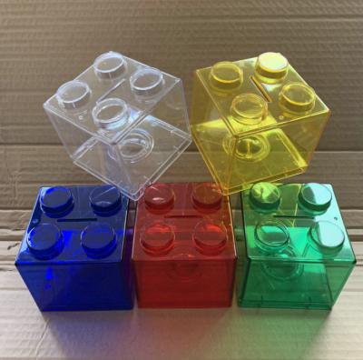 China Block Plastic Stacking Coin Bank for sale