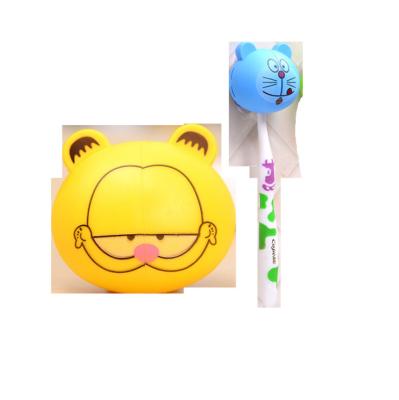 China 2022 Viable Sucker Type Hot Sale Cartoon Toothbrush Animal Holder for sale