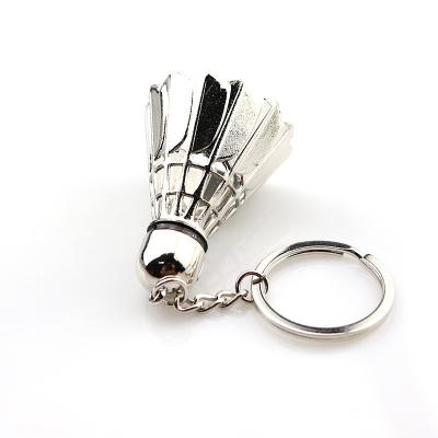 China Metal Key Chain OEM Metal Badminton Sports Key Chain For Promotion Gifts for sale