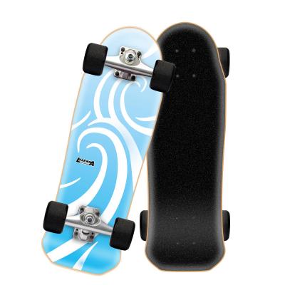 China Adult complete surfskate maple deck russian custom surfskate 7ly surf skateboard for sale