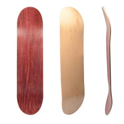 China 7 Ply Adult Professional Custom Canadian Maple In Blank Skateboard Deck for sale