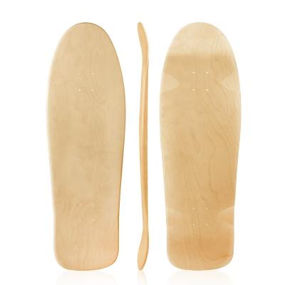 China Adult Custom Empty Maple Skate Board Surf Old School Skateboard Canadian Deck for sale