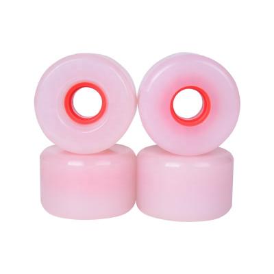 China Outdoor Professional Street Freeride Cruiser Skateboard Custom Wheels 80% Rebound Activity 63*40mm for sale