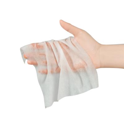 China Cosmetic Makeup Remover Hypoallergenic Soft Cotton Towel Disposable Nonwoven Face Towel for sale