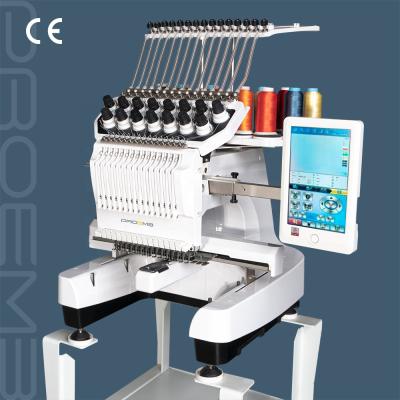 China High Quality Hat Embroidery Machine/Hat Embroidery PROEMB T-shirt/flat/3D/sequin/cording/beading Computerized Single Head Embroidery Machine Clothes Embroidery Machine Te koop