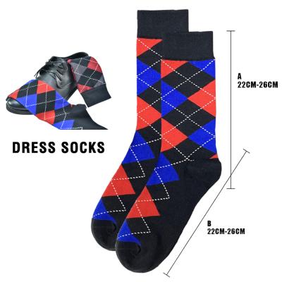 China Custom QUICK DRY Logo Mens Dress Socks Fashion Designers Socks Man Dress Socks Te koop