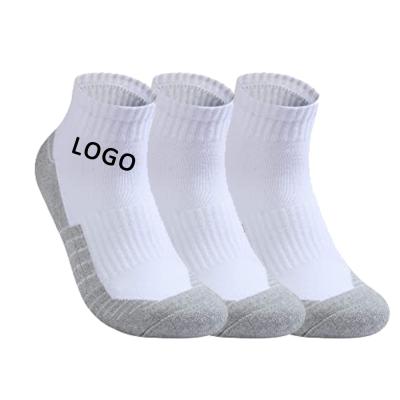 China Custom Made Comfortable Anti-Fault Uron New Design Socks Cotton Women Ankle Socks Te koop