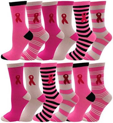 중국 Uron QUICK DRY Breast Cancer Awareness Socks Good Quality Women Socks 판매용