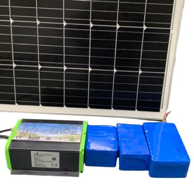 China Explosion proof and short circuit protection design LDC lithium ion brand batteries for solar street light 12.8V 40AH for sale