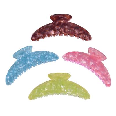 China Custom OEM ODM Size Logo Acrylic Hair Claw Base Eco-friendly Accessories For Women for sale