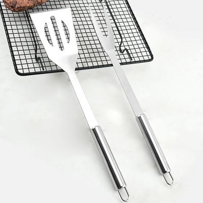 China Easily Cleaned Customize High Quality Outdoor 3 Pcs Stainless Steel Barbecue Grill Utensils Set for sale