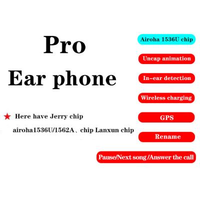 China Best Price AirPro Top Quality Wireless Version Perfect Wireless Air Pro Pod 3 Earbuds for sale