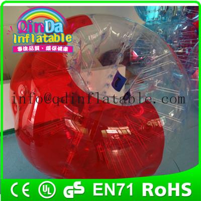 China QinDa Inflatable loopy ball bubble soccer/bubble football for sale